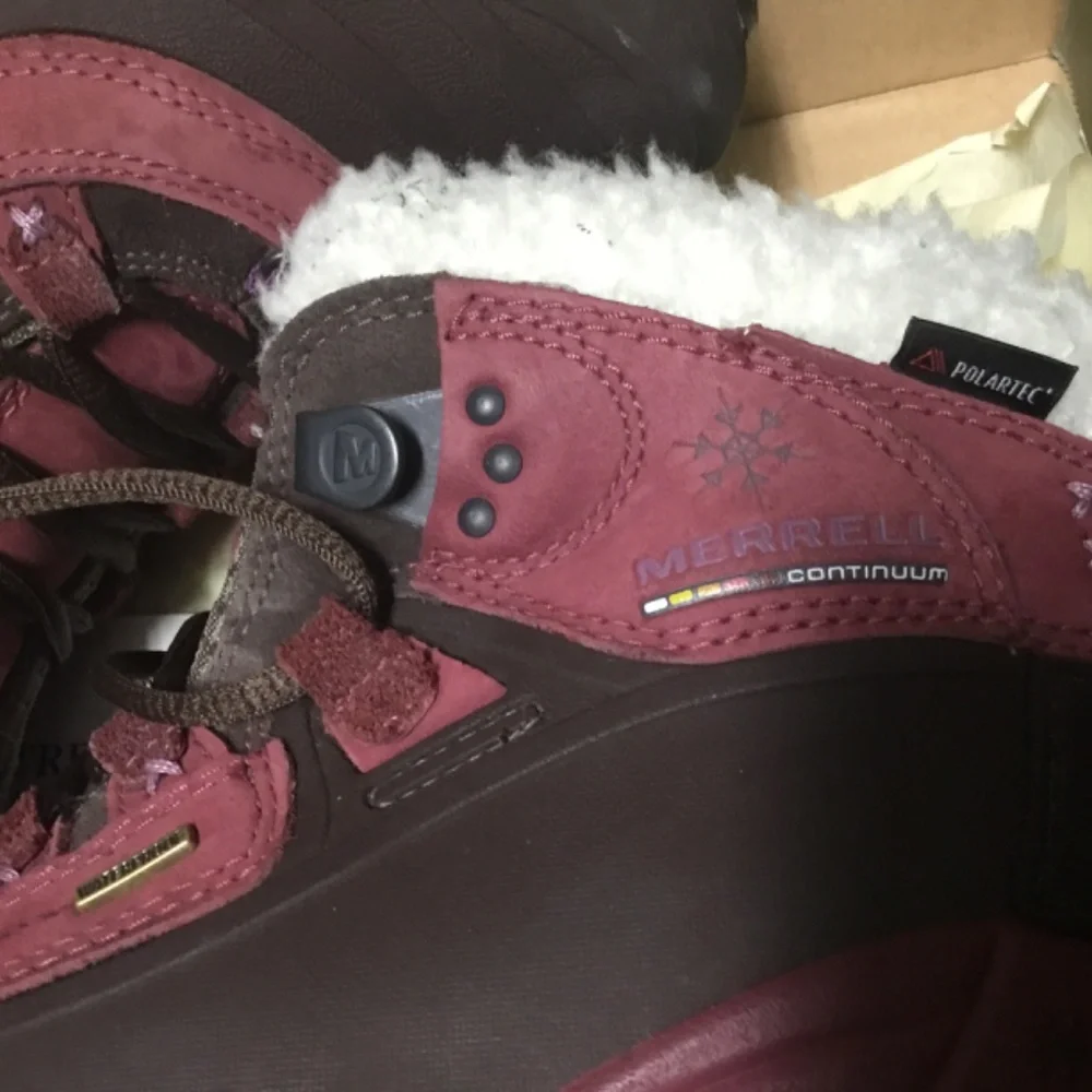 Merrell Women's Winter Boots - Brown and Purple - Picture 5 of 9